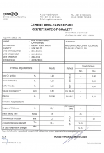 Химический анализ белого цемента cimsa Белый цемент CEM I 52,5R CIMSA(Турция) в мешках 50кг/биг-бэгах 1т